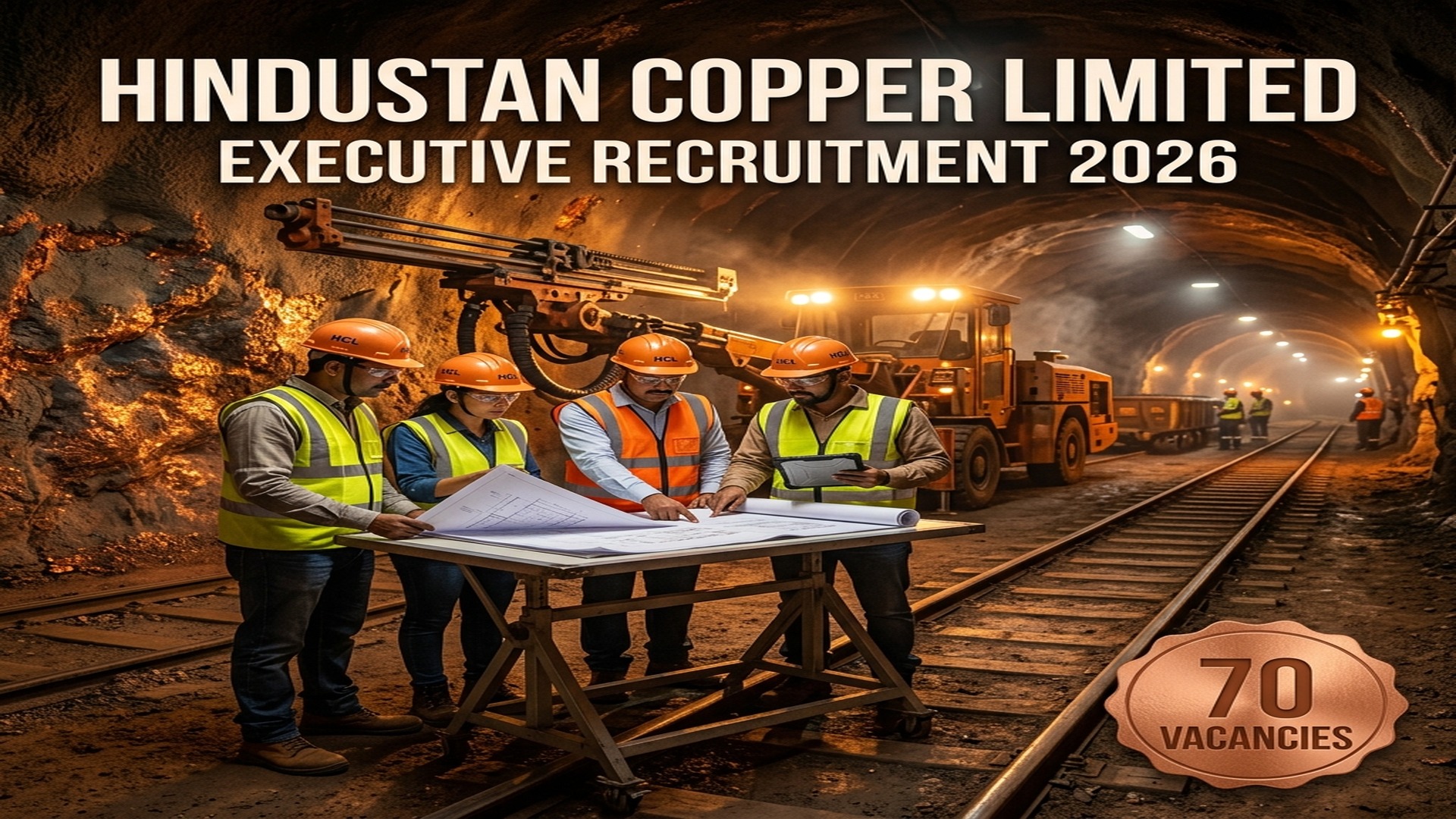Hindustan Copper Limited (HCL) Executive Recruitment 2026 – Complete Guide | 70 Vacancies | Apply Online Before 25th June 2026